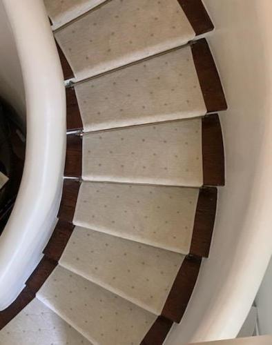 Spiral Staircase Carpeting